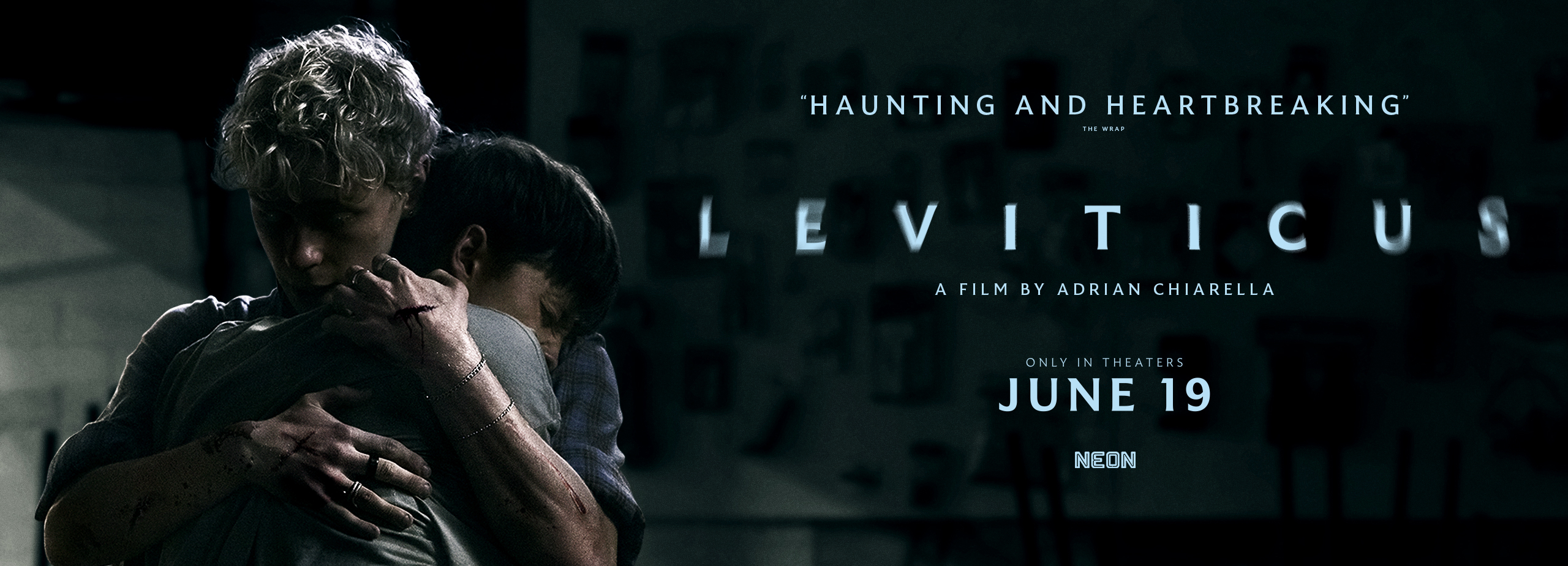 LEVITICUS — a film by Adrian Chiarella. Don't run from it. Only in theaters June 19.